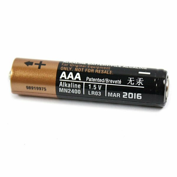 Pkcell 1.5V Alkaline AAA Size Battery, 60PK PK130289